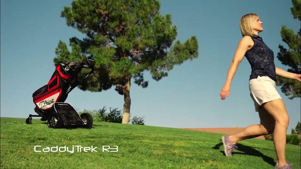 FTR Caddytrek R3 Follow/Remote Control Golf Caddy with Smart Vision A.I