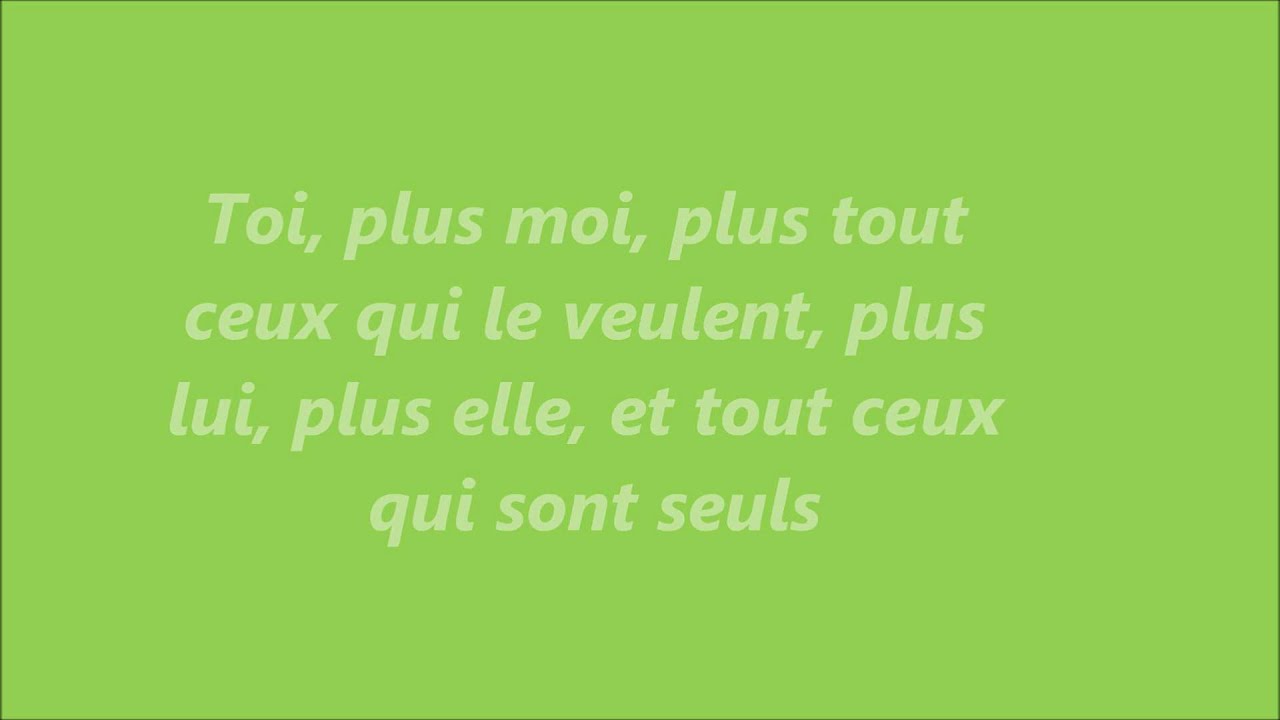 Toi + Moi - Star Académie 2012 PAROLES! - YouTube