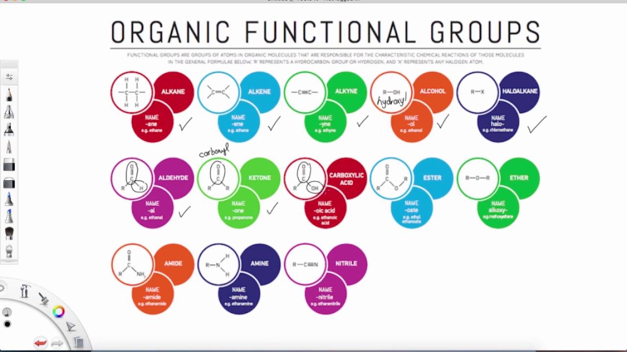 Specific Functional Functional Groups Of Organic Molecules Chemical Compound Functional