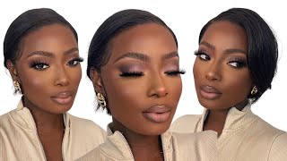 SHORT HAIR AND SOFT GLAM MAKEUP LOOK FT OMGHERHAIR