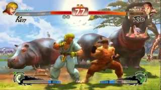 SSF4 AE2012 Luzbel707 (Ken) vs Ivan92 (Ryu)
