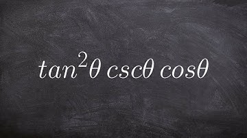 Converting to sines and cosines to simplify my expression