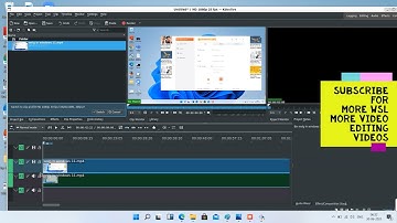 WSLg Kdenlive video editor in Windows 11 | WSL2 Ubuntu GUI Apps in Windows 11