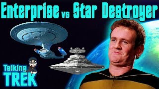 THE ENTERPRISE vs. STAR DESTROYER | TALKING TREK