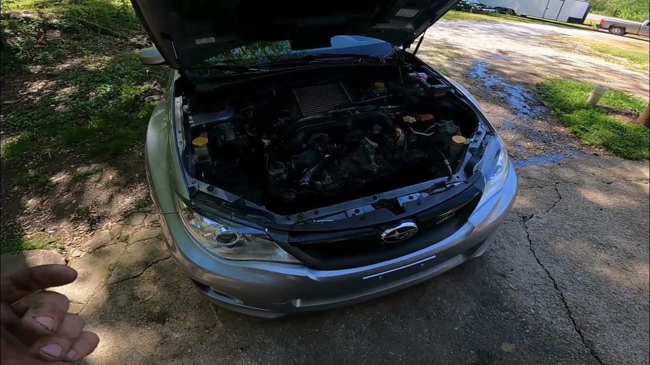 2011 Subaru WRX engine swap part 1 - YouTube