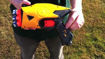 Nerf Dart Tag Snapfire 8 - Range Test (Stock)