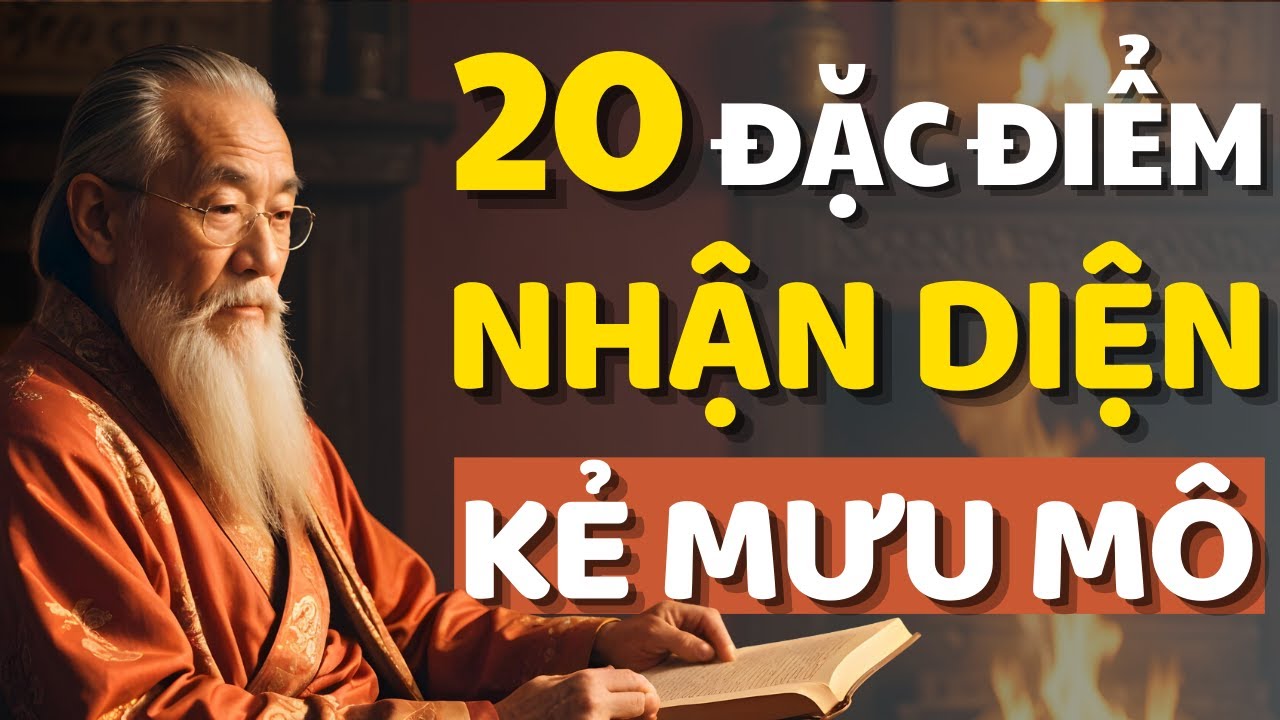 Cổ Nhân Dạy 20 Đặc Điểm Nhận Diện Kẻ Mưu Mô - Triết Lý Cuộc Sống - YouTube