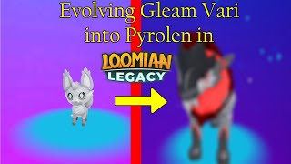 Loomian Legacy News Center on X: Here is a picture of the new fire Vari  evolution called Pyrolen. More information is coming soon. Normal ⬅️➡️  Alpha #LoomianLegacy #Roblox  / X