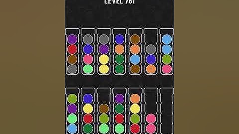 【Ball Sort Puzzle】Level.781