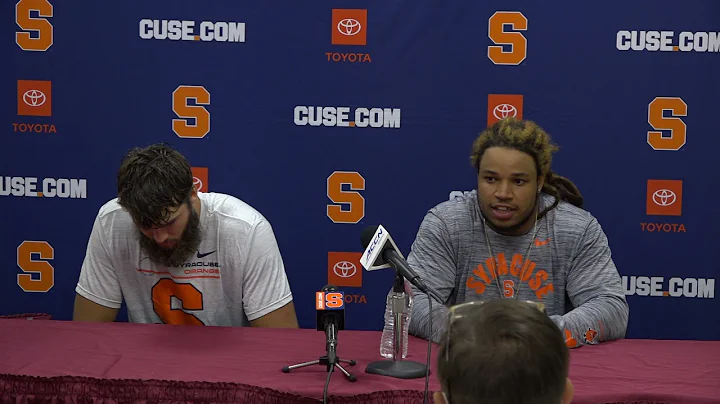 Garrett Shrader & Chris Elmore Postgame at Florida...