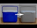 【DIY】スプレーでコールマンのクーラーボックスを塗る【coleman】