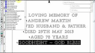 Wissen StoneMaker Memorial Design and Stencil Cutting Software