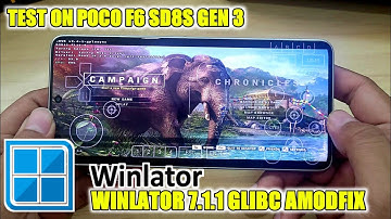 Far Cry 4 WINLATOR 7.1.1 GLIBC AFEIMOD POCO F6