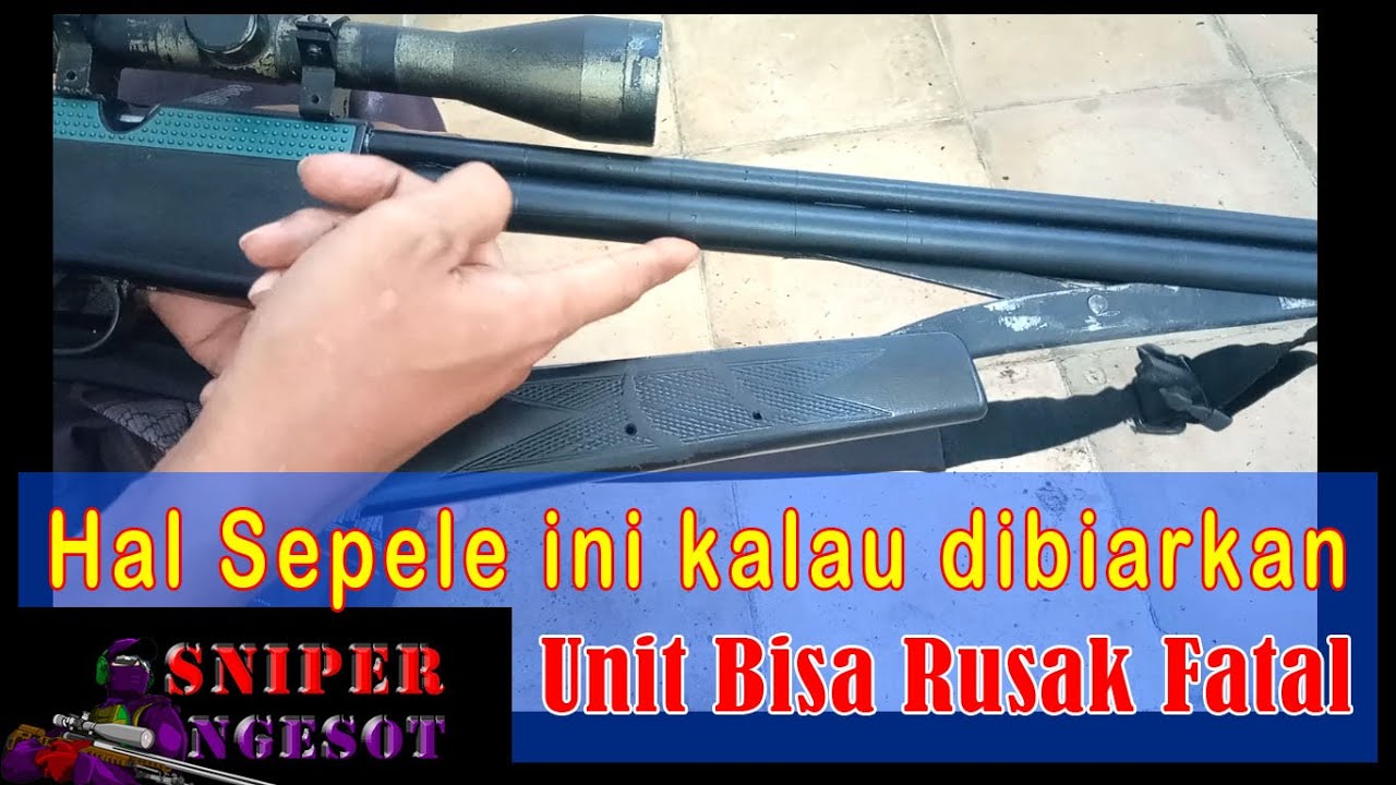 MENGATASI AS SEHER KLEP DAN POMPA TERLALU PANJANG - SNIPER NGESOT 079 #tipsdantrik #senapanangin