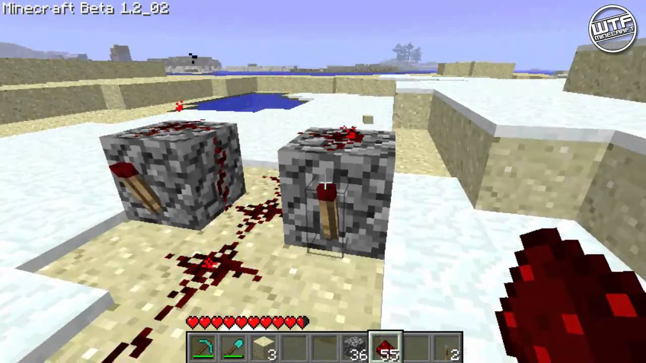 minecraft, wtfminecraft, redstone, red, stone, tutorial, rapid, fire, dispe...