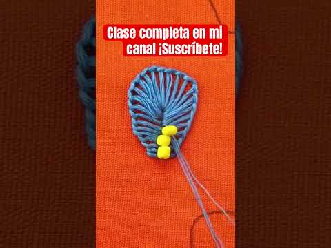 Aplicaciones en bordado #bordandoarte #bordar #embroideryart #embroidery #lentejuelas #puntadas
