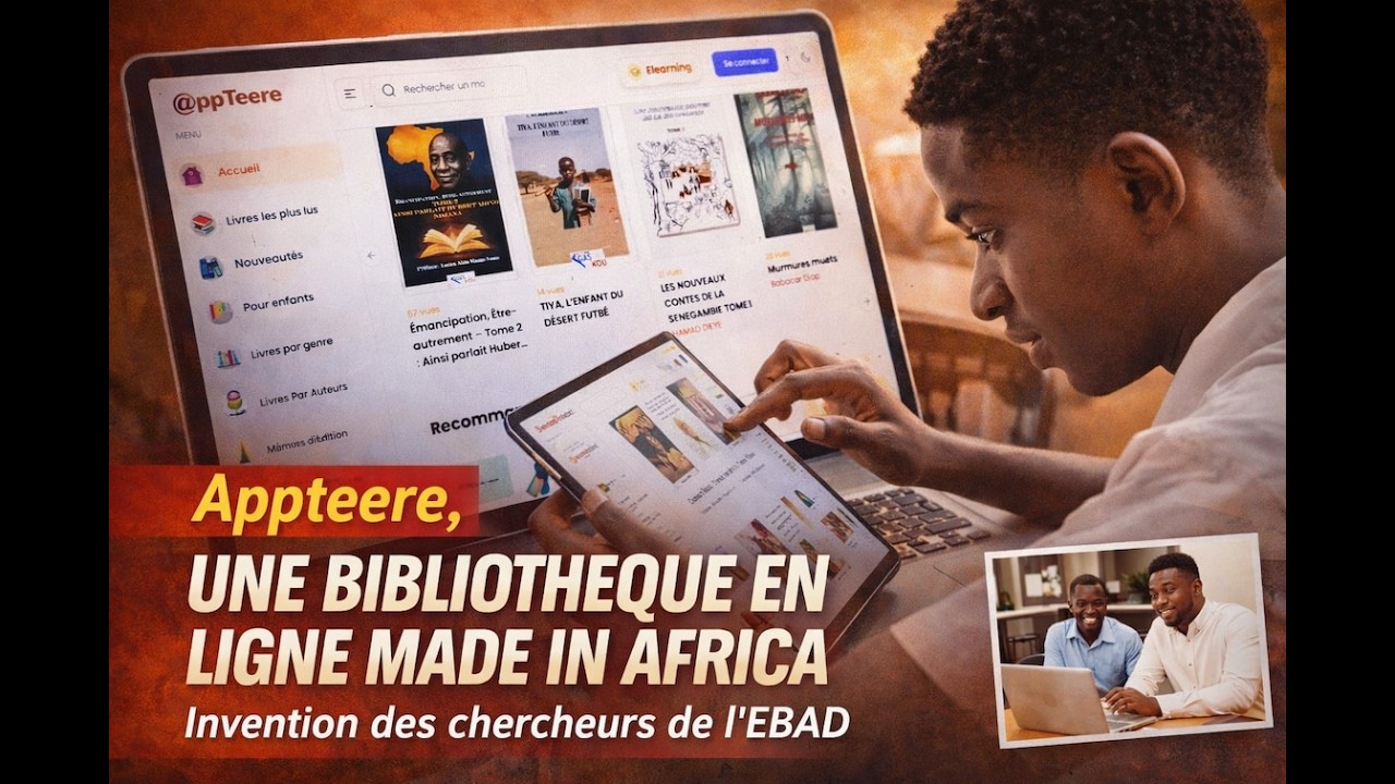 @PPTEERE, LA BIBLIOTHÈQUE ONLINE MADE IN AFRICA A VU LE JOUR AU SENEGAL -