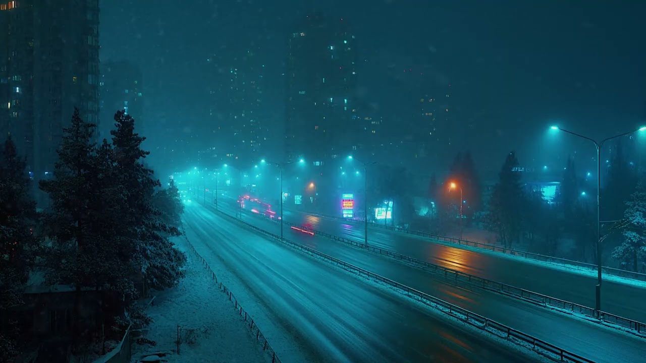 the night is patient, take your time.