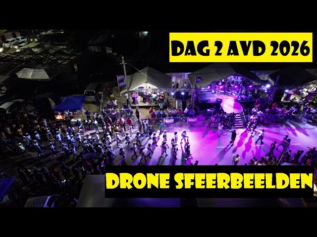 AVONDVIERDAAGSE 2026 in Paramaribo 🇸🇷 | 61ste editie Wandelmars | 4K Drone-beelden |