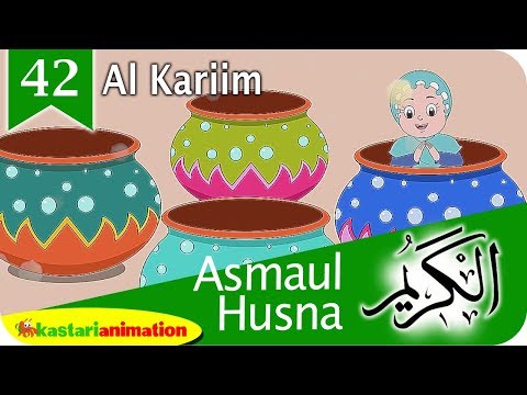 Asmaul Husna 42 Al Kariim Bersama Diva | Kastari Animation Official