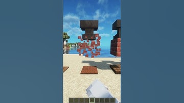 Minecraft logic in 18 seconds 😂 #shorts #minecraft #logic
