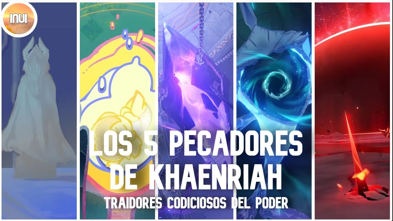 Los 5 pecadores de Khaenriah. Traidores codiciosos de poder - Invi || Genshin impact teorias