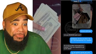 She Robbed Her Mans Kid For A Shopping Spree Text Receipt