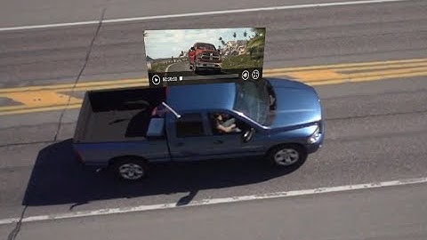 Video Motion Tracked in 3D onto HTML5 Video