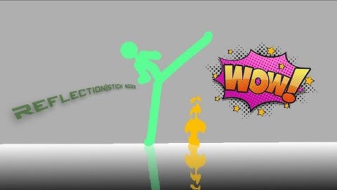 How to make reflection on stick nodes/tutorial🤯