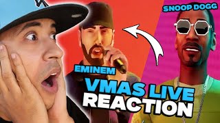 Eminem feat. Snoop Dogg - From the D 2 the LBC | VMAs (REACTION)