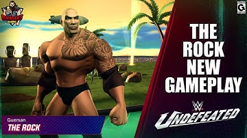 The Rock New Gameplay / WWE Undefeated ⚔️