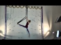 Anastasia on Aerial Sling at Circus Building/Aerial Fit's Winter Student Showcase