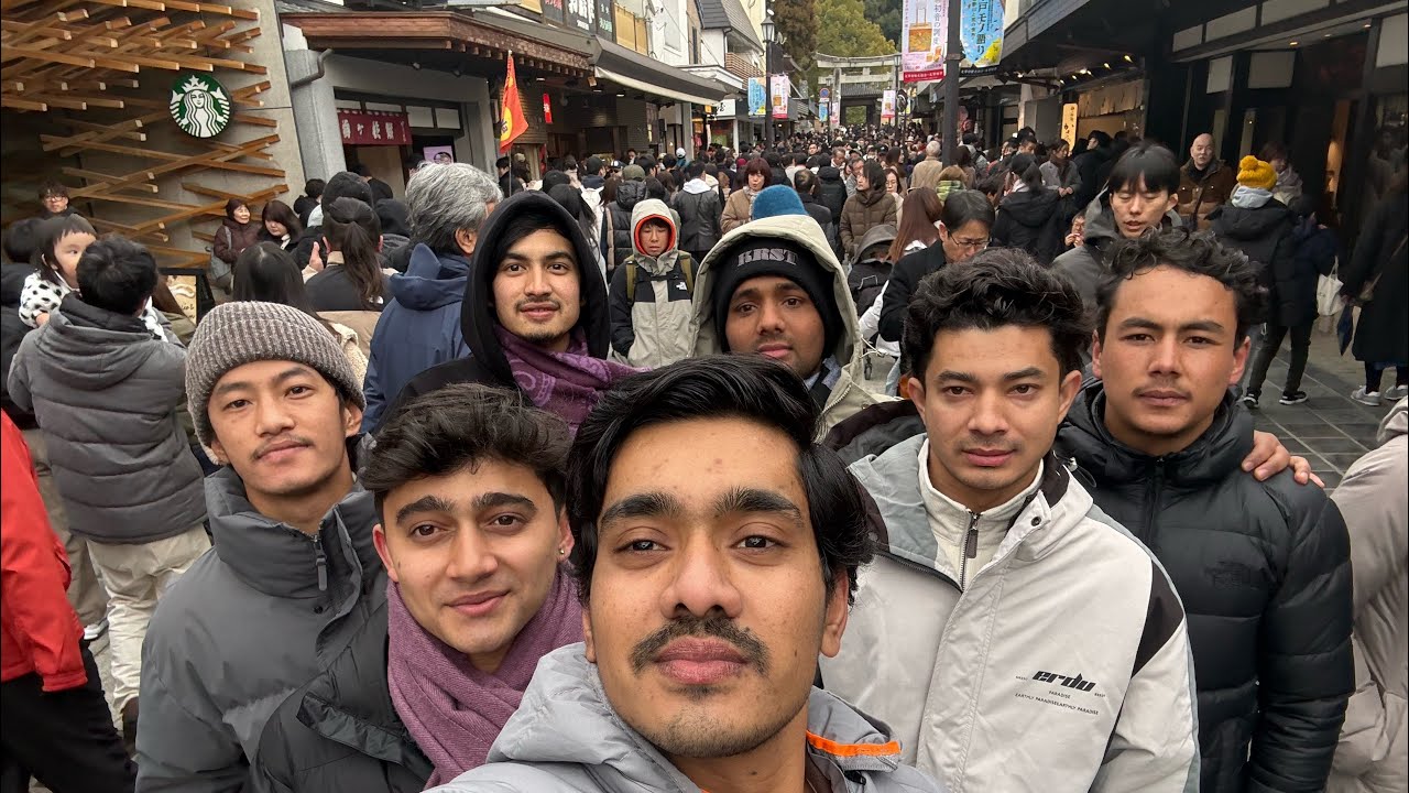 Visiting Japanese 🇯🇵 temple Dazaifu Tenmangu Enjoying with Friends 