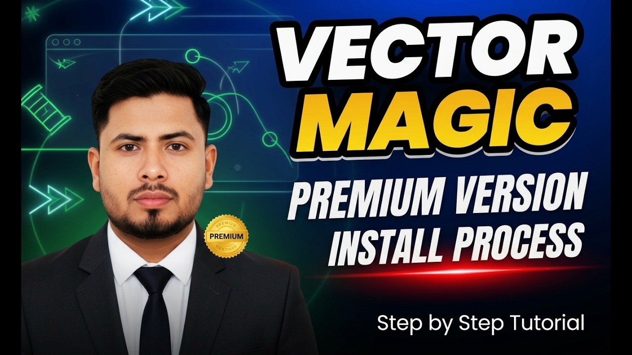 How to Install Vector Magic Premium Official Step by Step Guide - YouTube