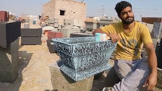 Making a Cement Planter Using Reusable Concrete Molds