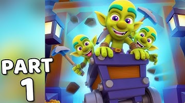 Gold & Goblins: Idle Merger - Gameplay Walkthrough Part 1 - Mine 1-5 (iOS, Android)