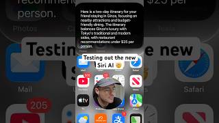 Testing out the new Siri AI in iOS 27