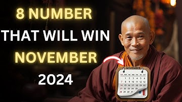 8 LUCKY NUMBERS to WIN and GET RICH in OCTOBER 2024 | Buddhist Teachings