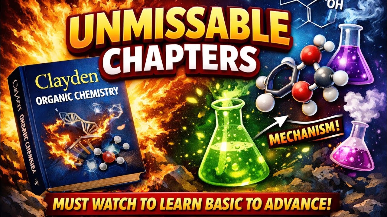 Introduction of Clayden Book | Just do these chapters |  Most important Chapters