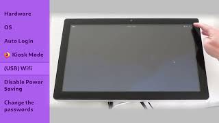 Linux on a Flytech 18.5" Multifunctional Panel