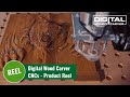Digital wood carver  cncs  product reel