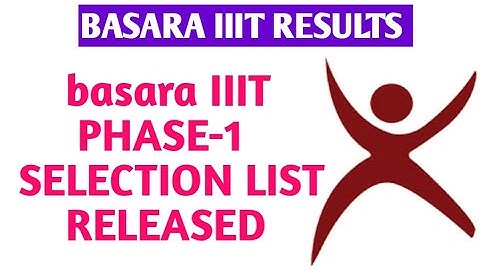 basara iiit phase 1 results released |basara iiit results 2021|basara iiit admissions 2021|iiitbasar