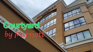 Courtyard Newark Liberty International Airport Hotel Tour & Review #hotel #courtyardbymarriott