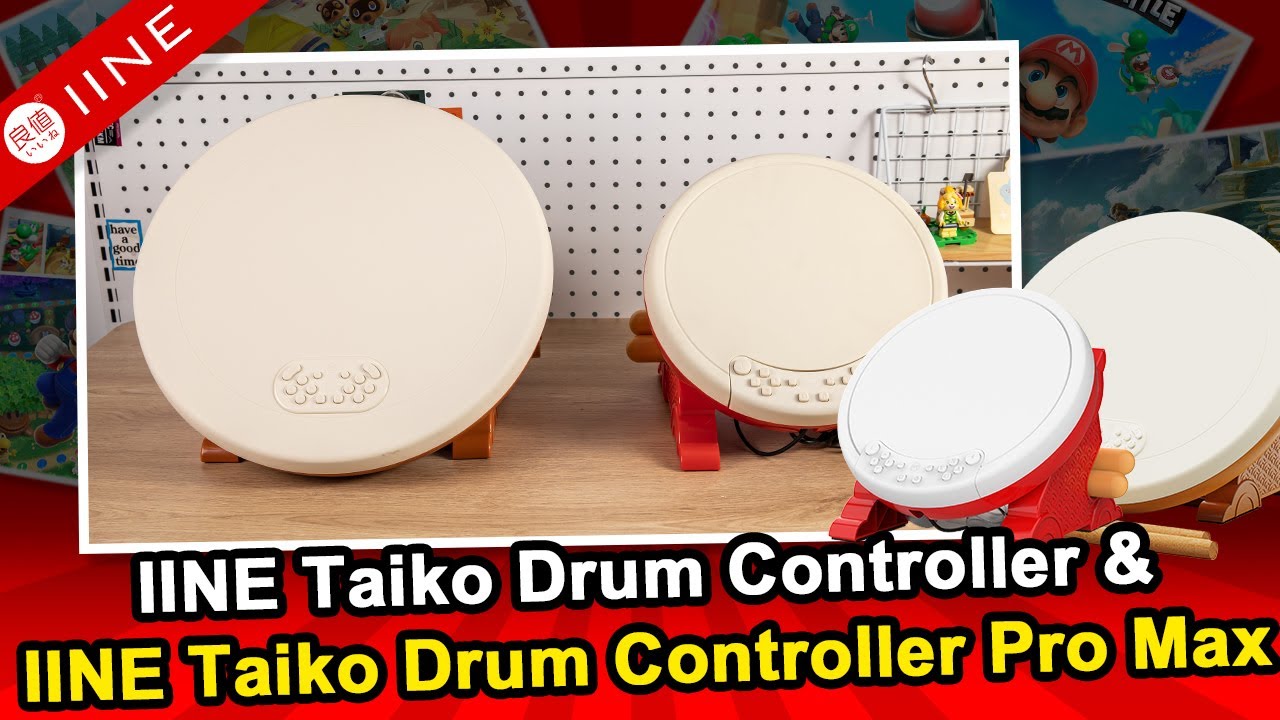 🎵IINE Taiko Drum Controller & IINE Taiko Drum Controller Pro Max