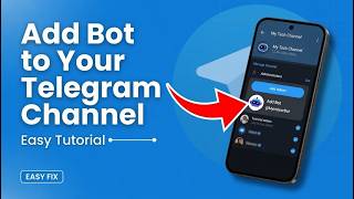 How to Add Bot to Your Telegram Channel Profile