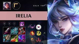 Irelia Top vs Renekton - KR Master Patch 26.09