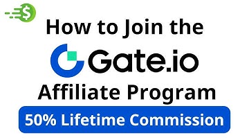 How to Join the Gate.io Affiliate Program? Get 50% Lifetime Commission | Sisu Crypto