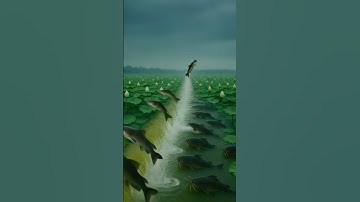 Thật khó tin cá lớn nhanh như thổi dưới đầm sen 🌸🐟 #CáĐầmSenNhanh #KhoảnhKhắcLạ #VideoTriệuView