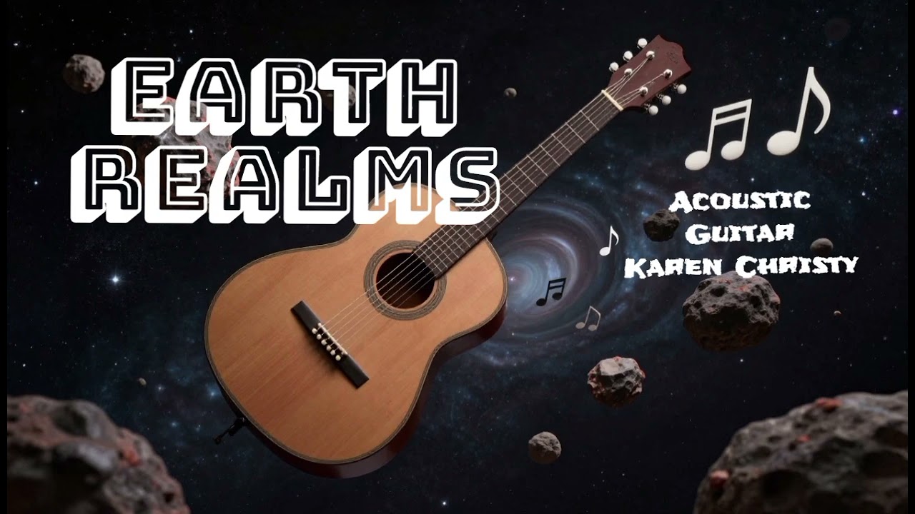 Earth Realms Acoustic Guitar Karen Christy