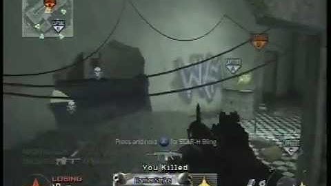MW2: SKxJudaSs triple kill, sniper, quick killstreak and stuck multitage